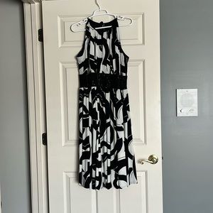 Size 18W b/w cocktail dress